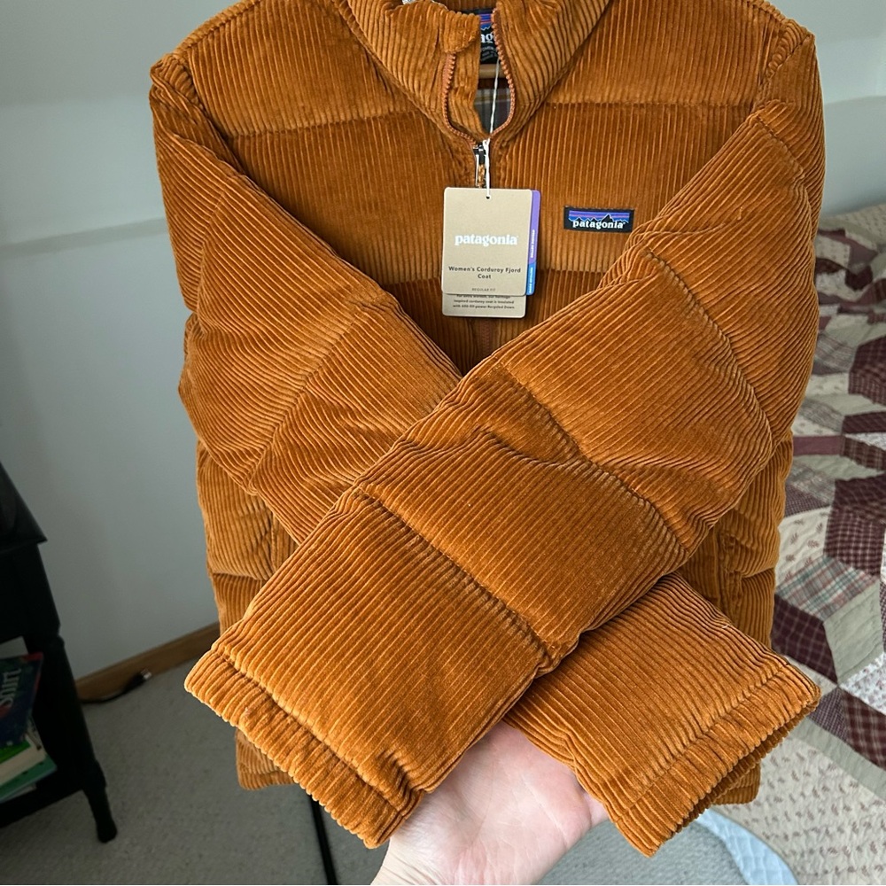 Patagonia Corduroy Fjord Coat NWT Women’s Medium - Picture 4 of 10